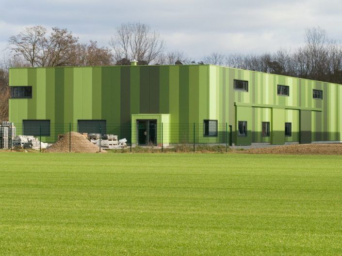 Green Unlimited - Maschinenhalle mit Büro in Lampertheim-Hüttenfeld